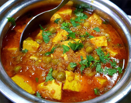 Matar Paneer