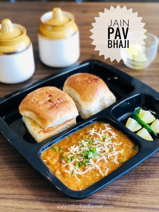 Jain Pav Bhaji食谱