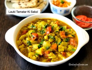 Lauki Tamatar Ki Sabzi