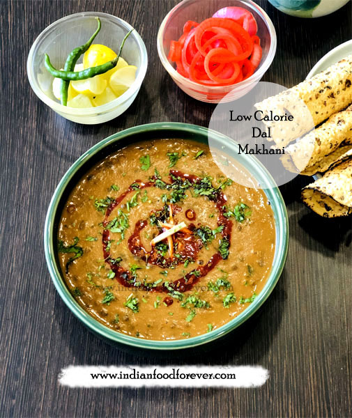 低卡路里达尔Makhani Recipe