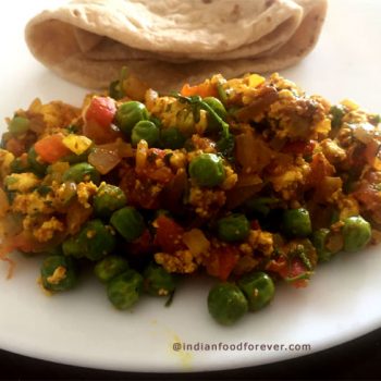 Matar Paneer Bhurji