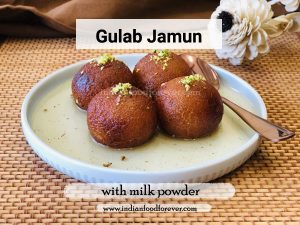 Gulab Jamun和奶粉