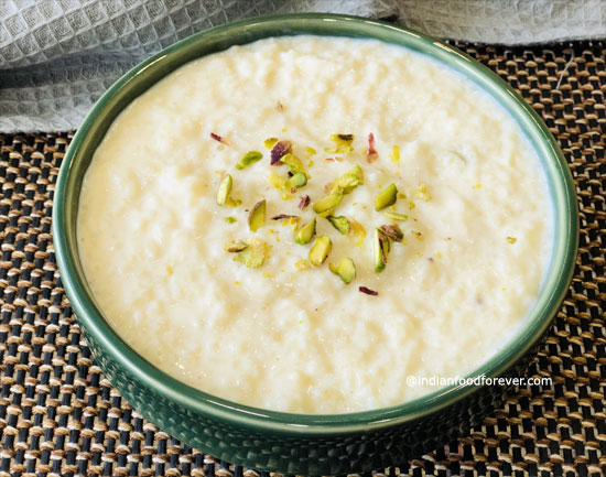 Quick Rice Kheer